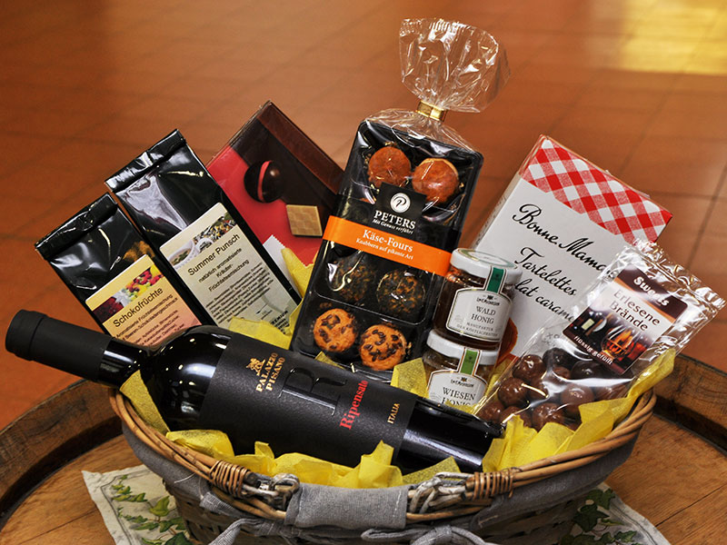 Muster eines Präsentkorbs 1