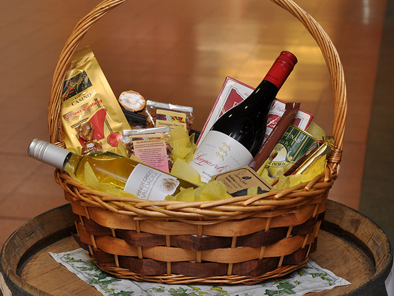 Muster eines Präsentkorbs 2