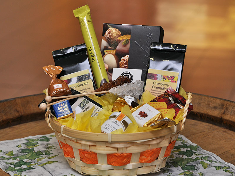 Muster eines Präsentkorbs 3