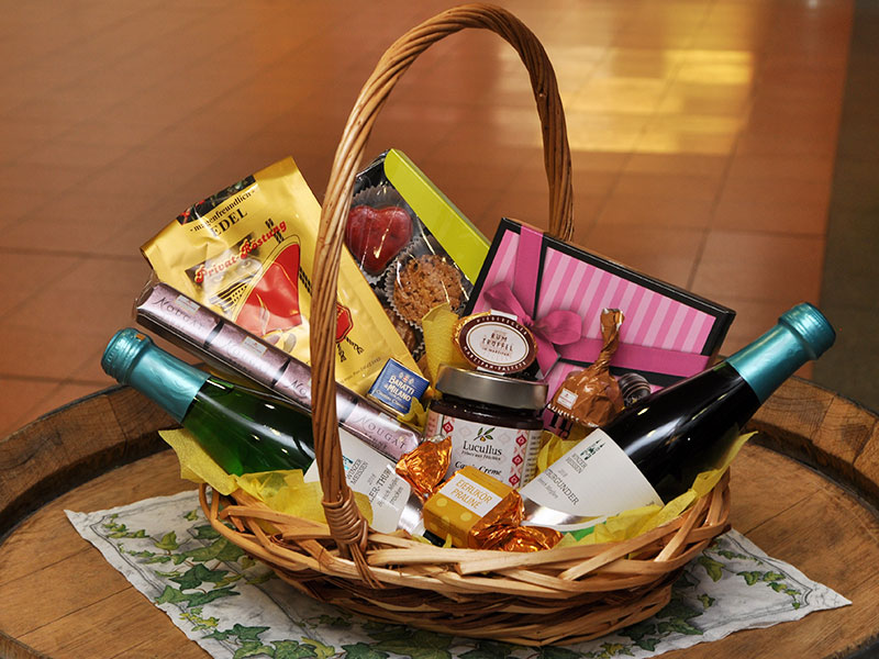 Muster eines Präsentkorbs 4